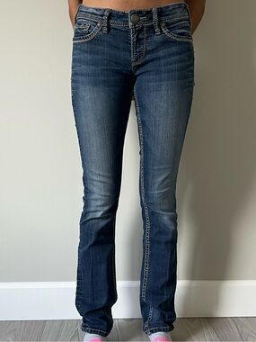 Silver Jeans -Y2K Low Rise Bootcut Jeans
